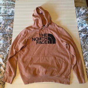The north face fleece hoodie.